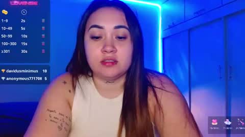 Snapshot of 0liv33 chatting on January 17, 12:10 am Meli online show from January 17, 12:10 am