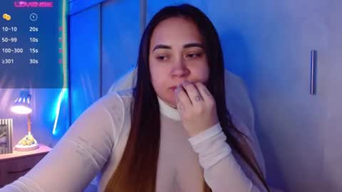 Snapshot of 0liv33 chatting on January 23, 8:13 pm Meli online show from January 23, 8:13 pm