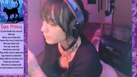 3ShyCat3 online show from November 5, 7:21 am