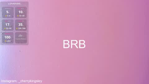 Cherrykingsley online show from February 27, 2:21 pm