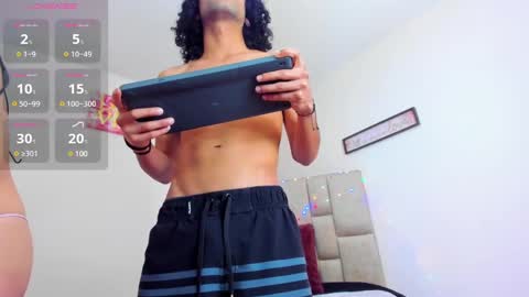 Aaron and Jassell online show from January 1, 6:59 pm