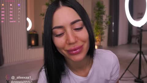 Snapshot of abbela_white chatting on February 7, 6:24 am Alexa online show from February 7, 6:24 am