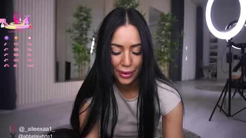 Snapshot of abbela_white chatting on February 26, 6:40 am Alexa online show from February 26, 6:40 am