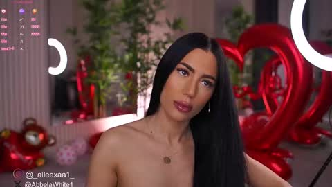 Snapshot of abbela_white chatting on February 14, 7:07 am Alexa online show from February 14, 7:07 am