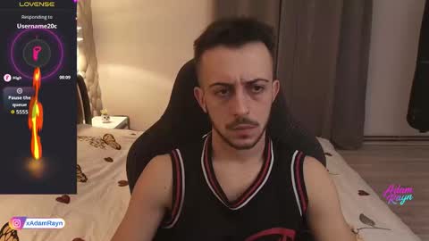 Adam Rayn online show from January 12, 9:11 pm