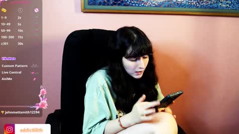 Snapshot of addictcouple2001 chatting on March 4, 2:06 am Addict Couple online show from March 4, 2:06 am