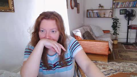 Snapshot of adel_redhead_ chatting on October 19, 6:40 am Adel online show from October 19, 6:40 am