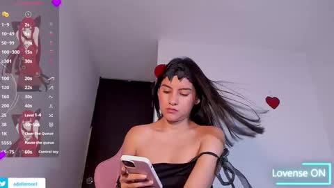 Snapshot of adelle_rose1 chatting on February 27, 1:08 am Adelle online show from February 27, 1:08 am
