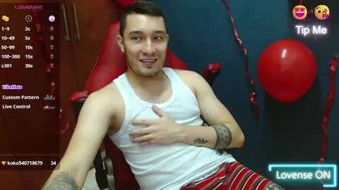 Snapshot of airon_blade chatting on February 15, 12:26 am A I R O N online show from February 15, 12:26 am