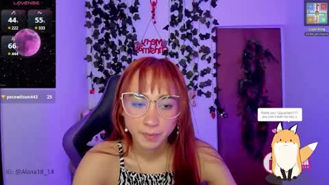 Snapshot of alana_pherson chatting on December 26, 7:35 am alana_pherson online show from December 26, 7:35 am