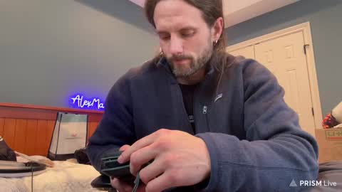 Snapshot of alexmanndickerson chatting on February 4, 2:32 pm Alex Mann online show from February 4, 2:32 pm