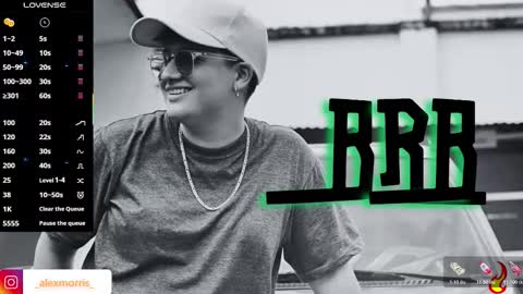 ALEXXX MORRIS online show from December 19, 7:15 am