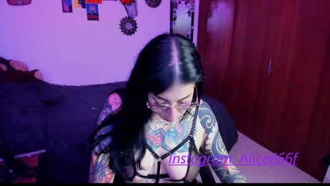Snapshot of alice666f chatting on February 6, 1:05 am ALiCE ROSE online show from February 6, 1:05 am