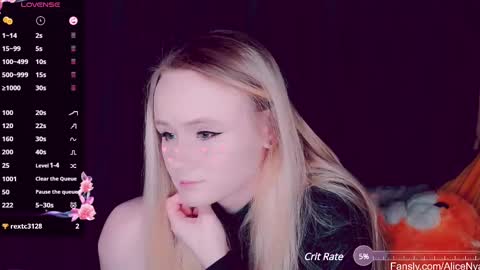 Snapshot of alicenya chatting on February 24, 3:55 am Alice online show from February 24, 3:55 am