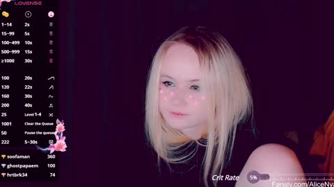 Snapshot of alicenya chatting on January 6, 5:52 am Alice online show from January 6, 5:52 am