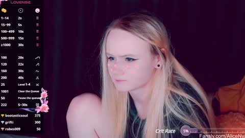 Snapshot of alicenya chatting on January 27, 6:30 am Alice online show from January 27, 6:30 am