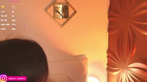 Snapshot of aliiceowen chatting on February 10, 5:14 am Alicie online show from February 10, 5:14 am