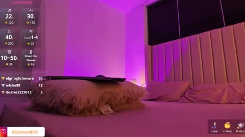 Alisson  online show from October 5, 6:00 am