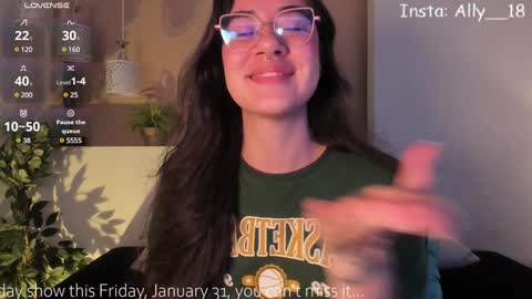 Ally  online show from January 31, 4:03 am