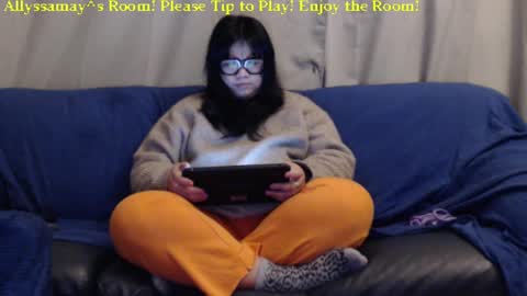 Snapshot of allyssamay chatting on February 22, 3:34 am Allyssamay online show from February 22, 3:34 am