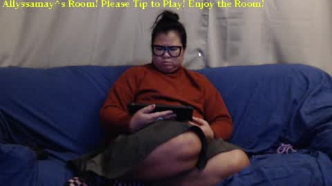Snapshot of allyssamay chatting on February 13, 5:16 am Allyssamay online show from February 13, 5:16 am