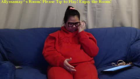 Snapshot of allyssamay chatting on January 31, 5:09 am Allyssamay online show from January 31, 5:09 am