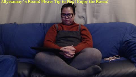 Snapshot of allyssamay chatting on January 28, 3:15 am Allyssamay online show from January 28, 3:15 am