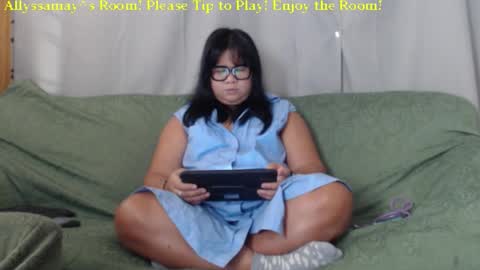 Snapshot of allyssamay chatting on September 11, 12:28 pm Allyssamay online show from September 11, 12:28 pm