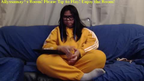 Snapshot of allyssamay chatting on January 21, 4:21 am Allyssamay online show from January 21, 4:21 am