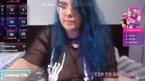 AmethystByNight online show from February 25, 7:17 pm