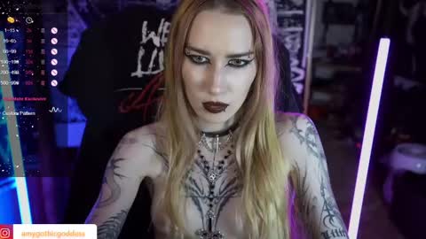 Snapshot of amywhitenessxx chatting on February 15, 5:50 pm Amy switch Goddess divine Mistress online show from February 15, 5:50 pm