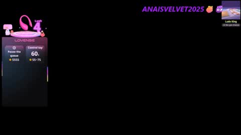 anaisvelvet2025 online show from September 13, 8:06 am