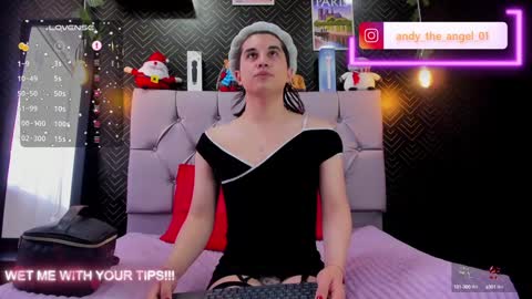 Snapshot of andy_angel1 chatting on January 20, 1:00 pm andy angel online show from January 20, 1:00 pm