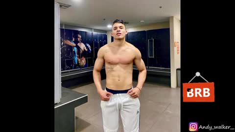 Snapshot of andy_walker_ chatting on February 1, 8:58 pm Andres online show from February 1, 8:58 pm