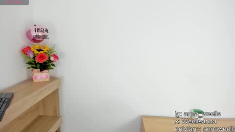  Anna Weells  online show from March 30, 10:10 pm