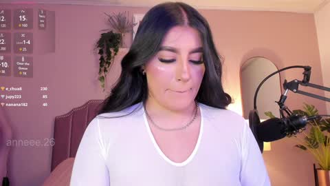 Snapshot of anneee_ chatting on January 29, 5:56 pm Anne online show from January 29, 5:56 pm