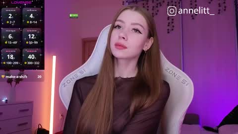 annelitt online show from December 19, 9:32 pm