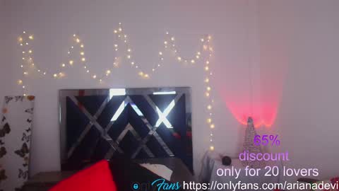 ariana devil online show from January 13, 4:41 pm