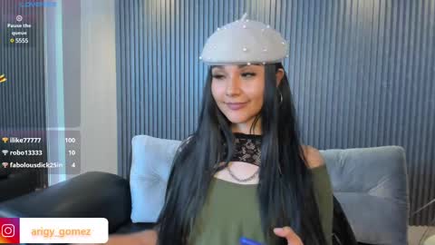 Snapshot of arigy_gomez chatting on March 12, 9:56 pm Arigy Everyday From 1430 to 2130 Col Time online show from March 12, 9:56 pm