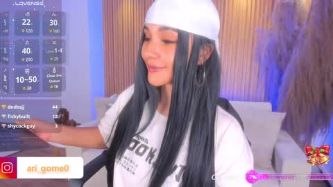 Snapshot of arigy_gomez chatting on December 24, 12:44 am Arigy Everyday From 1430 to 2130 Col Time online show from December 24, 12:44 am
