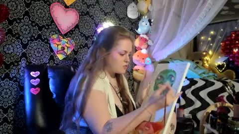 Snapshot of artsyheartsyy chatting on March 6, 5:24 am ArtsyHeartsyy online show from March 6, 5:24 am
