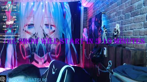 AURORA NATSUKI online show from February 2, 8:08 pm