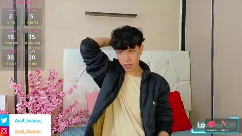 Axel Evanss online show from October 6, 12:01 pm