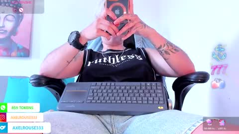 Axel Rouse online show from April 6, 6:09 pm