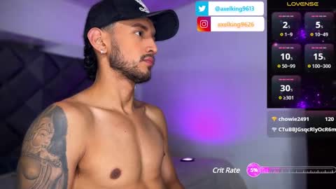 Snapshot of axelking13 chatting on January 31, 1:33 am Axel King online show from January 31, 1:33 am