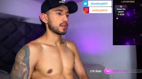 Snapshot of axelking13 chatting on January 4, 9:41 pm Axel King online show from January 4, 9:41 pm