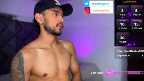 Snapshot of axelking13 chatting on January 11, 1:59 am Axel King online show from January 11, 1:59 am