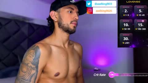 Snapshot of axelking13 chatting on March 5, 2:14 am Axel King online show from March 5, 2:14 am