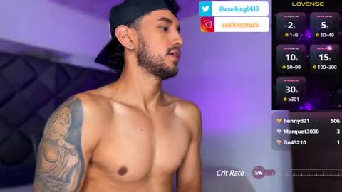 Snapshot of axelking13 chatting on March 8, 2:45 am Axel King online show from March 8, 2:45 am