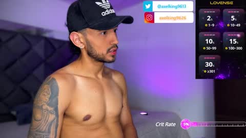 Snapshot of axelking13 chatting on February 8, 11:02 pm Axel King online show from February 8, 11:02 pm